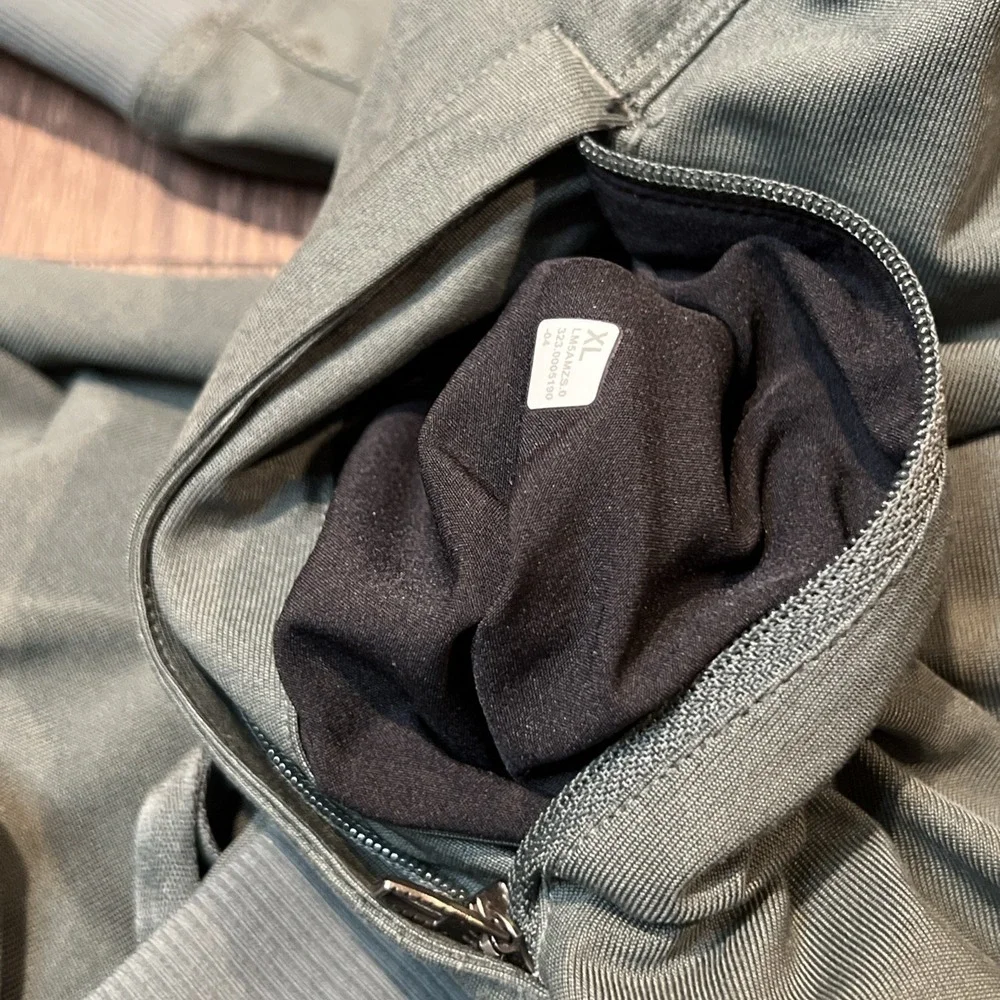 Lululemon Mens ABC Warpstreme Jogger Athletic Pants Color Green Size XL READ